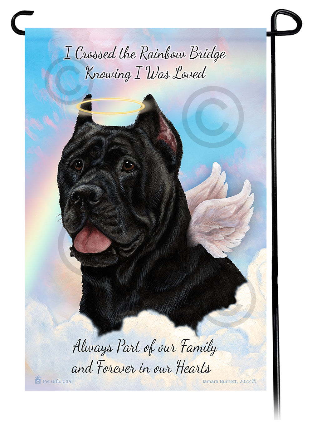 Cane Corso Memorial Garden Flags