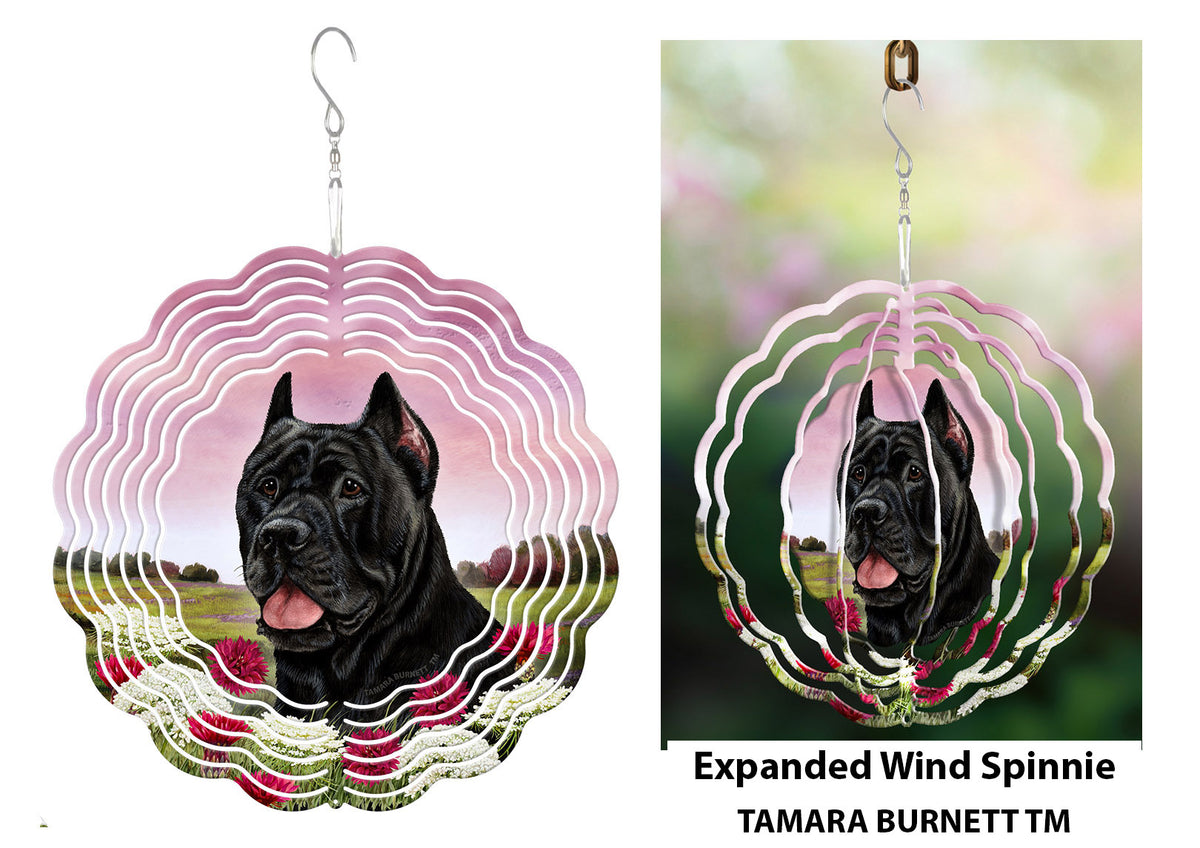 Cane Corso Black Wind Spinner