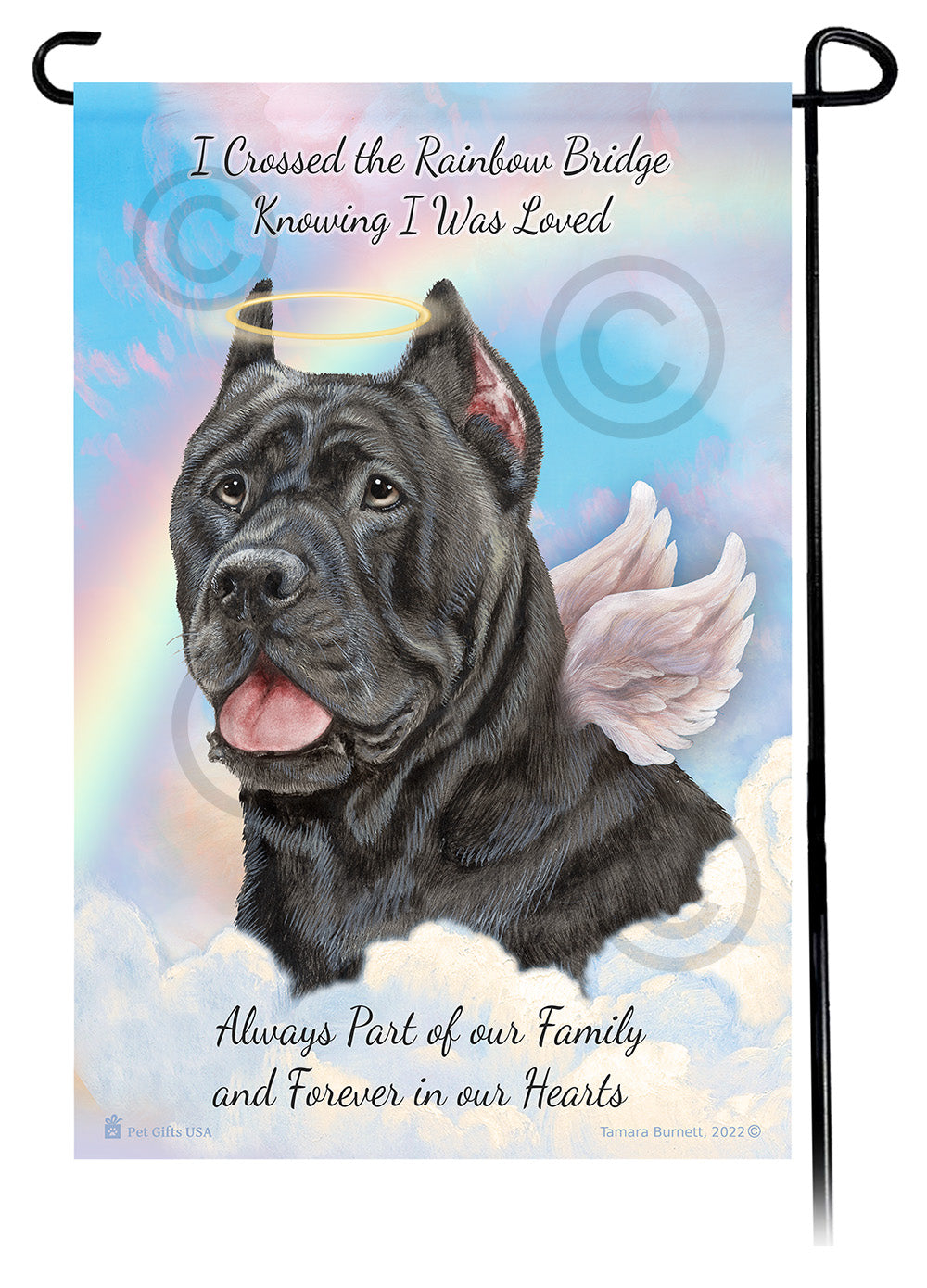 Cane Corso Memorial - Garden Flag