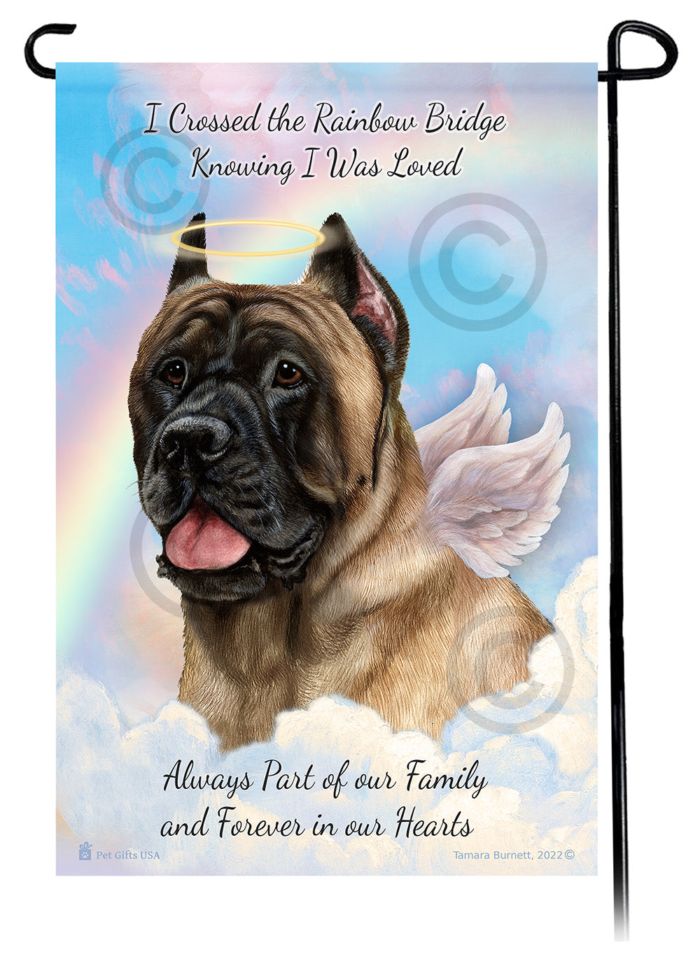 Cane Corso Memorial - Garden Flag