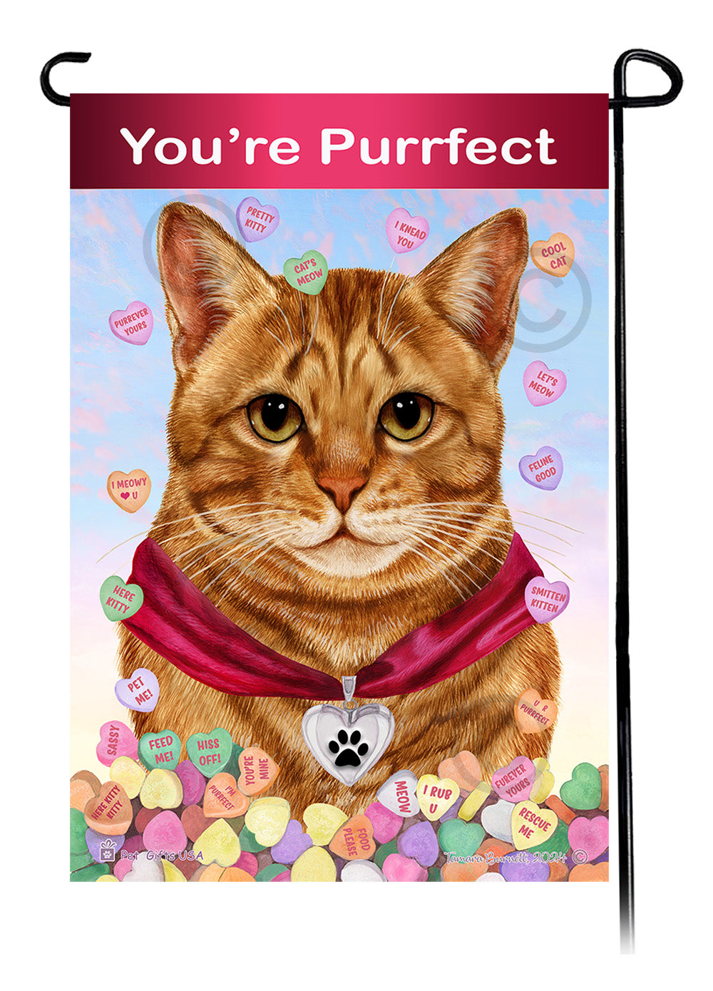  Valentine Sweetheart Garden Flags