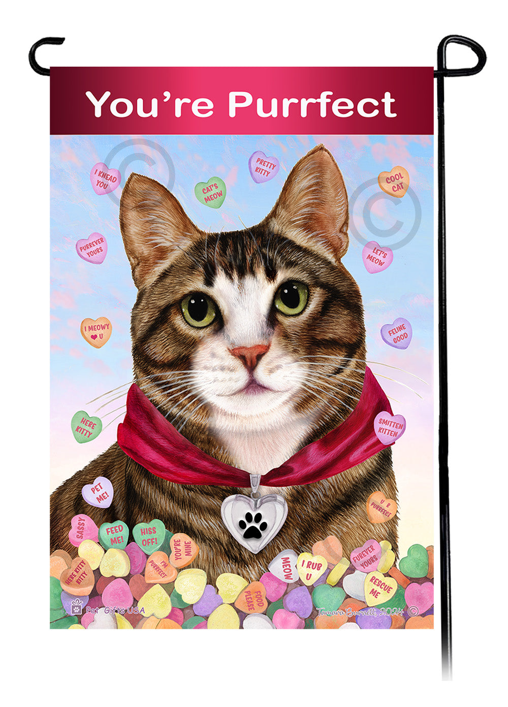  Valentine Sweetheart Garden Flags