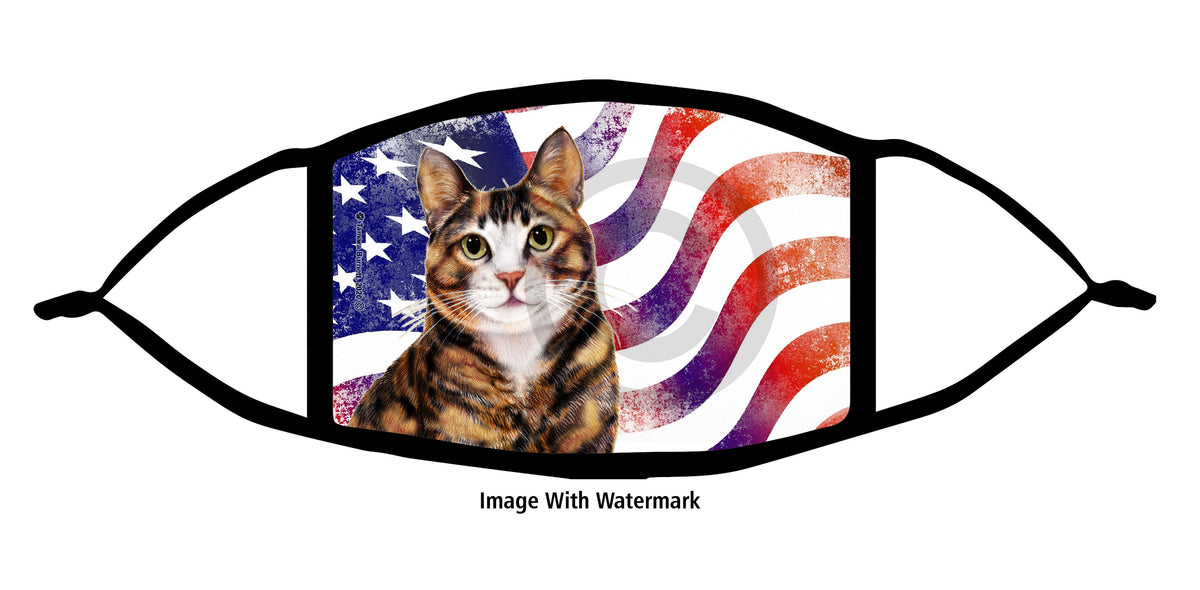  (Tortoiseshell, Tuxedo) Face Mask