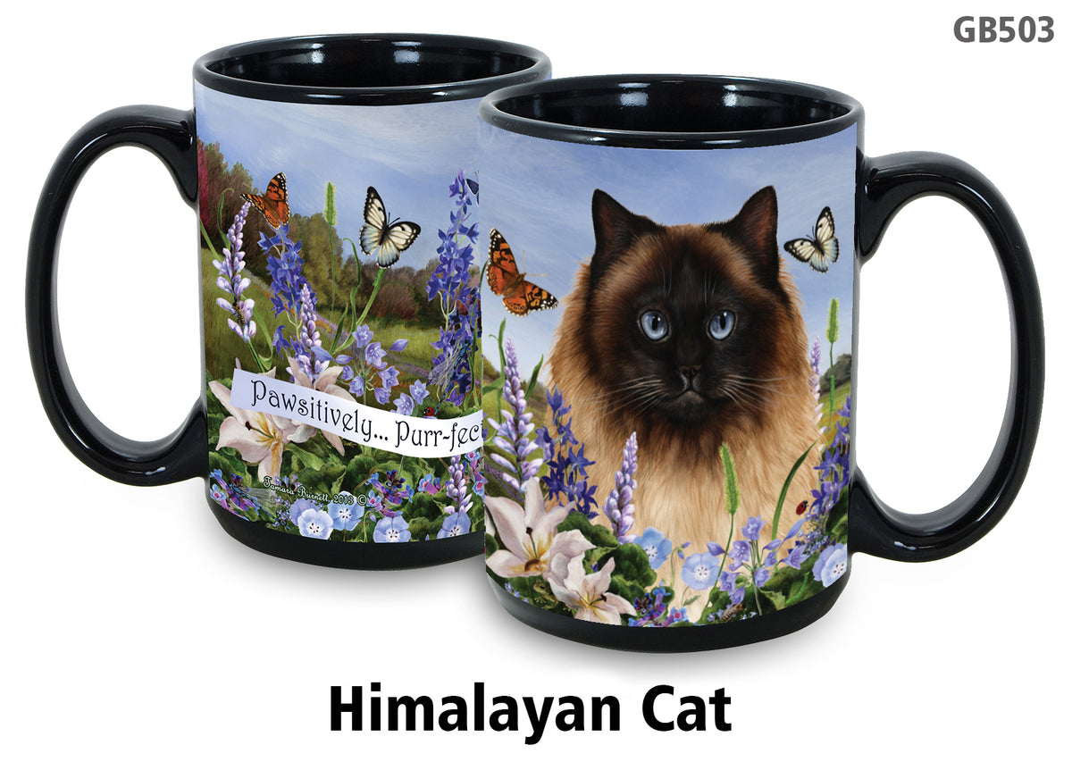Himalayan Cat - Garden Party Fun Mug 15 oz