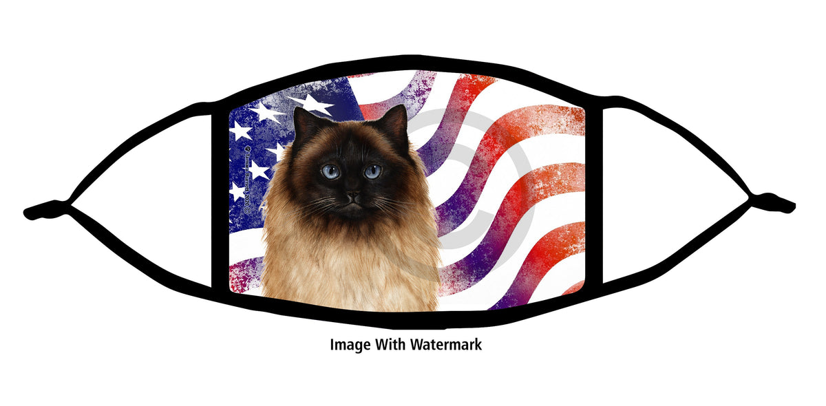 Himalayan Cat Face Mask