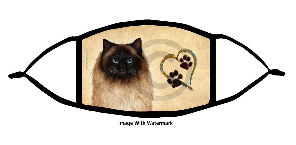 Himalayan Cat Face Mask