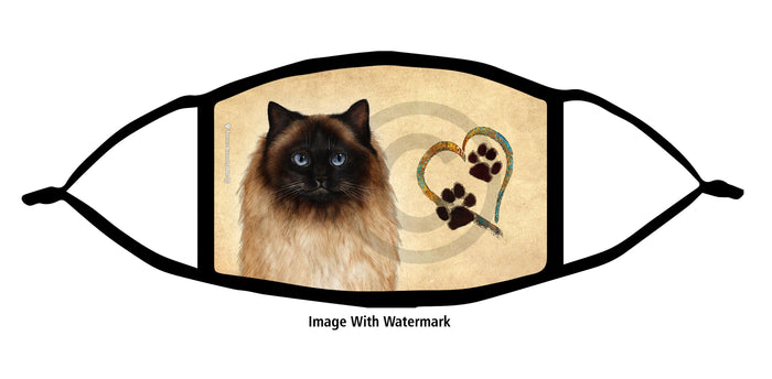 Himalayan Cat Face Mask