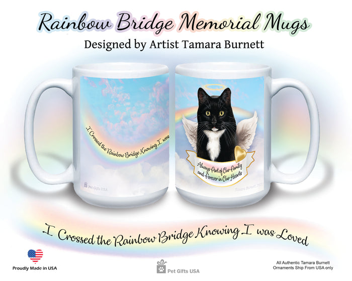 Tuxedo Black/White Memorial Mug 15 oz