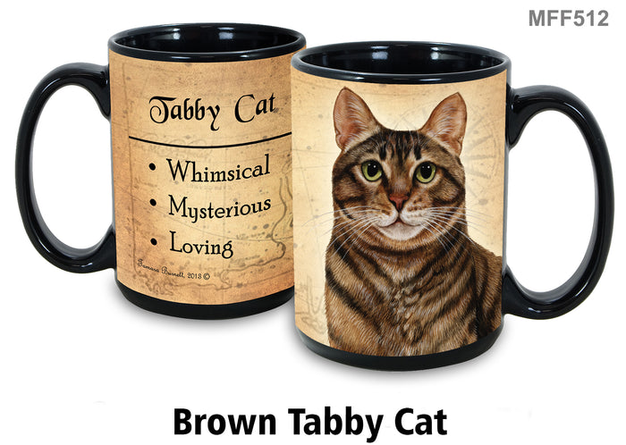 Tabby (Brown) Cat - My Faithful Friends Mug 15 oz
