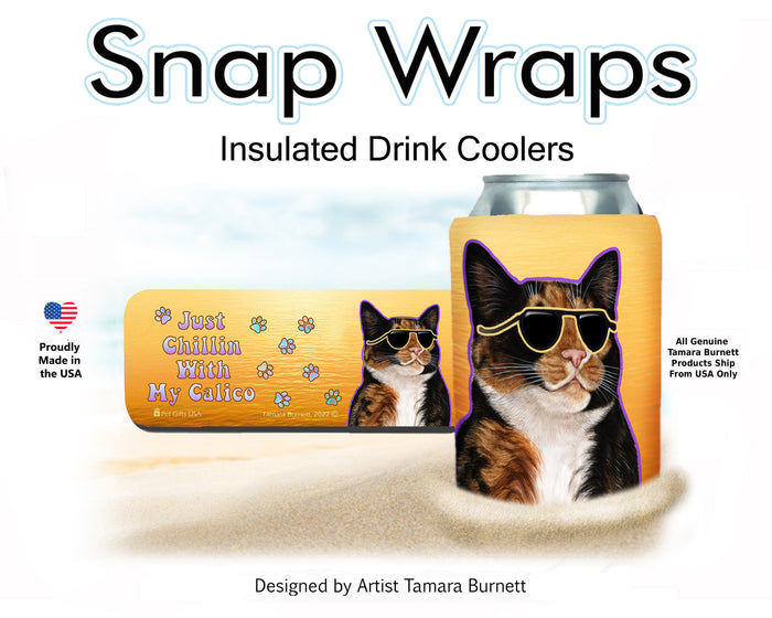 Calico Cat Snap Wrap Cozy