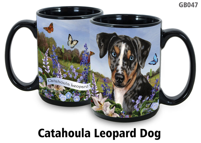 Catahoula Leopard Dog - Garden Party Fun Mug 15 oz