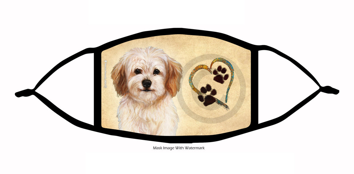 Cavachon Face Mask