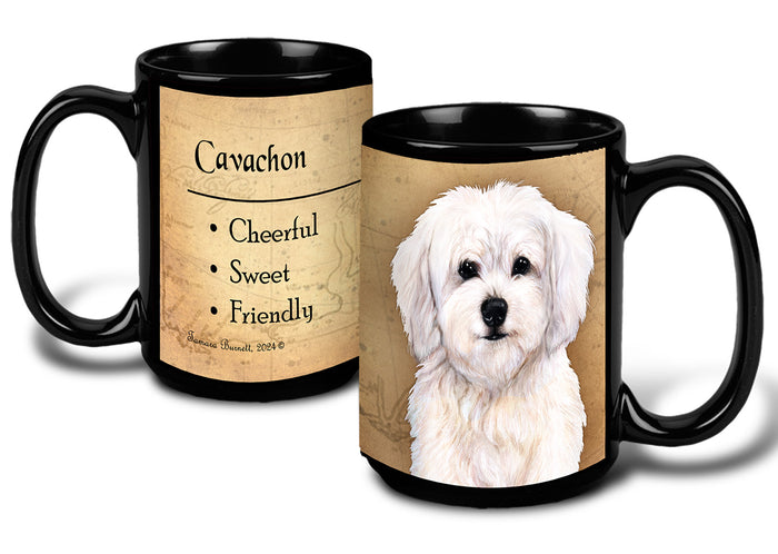 Cavachon White - My Faithful Friends Mug 15 oz