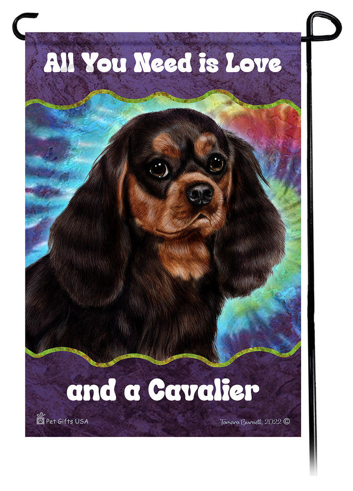 Cavalier King Charles All You Need Is Love Garden Flags