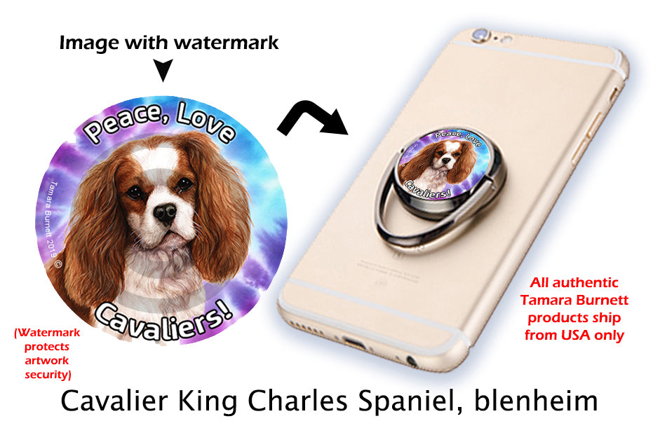 Cavalier King Charles Blenheim Phone Stand