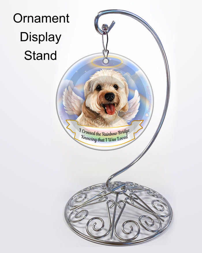Cavapoo Rainbow Bridge Memorial Ornament