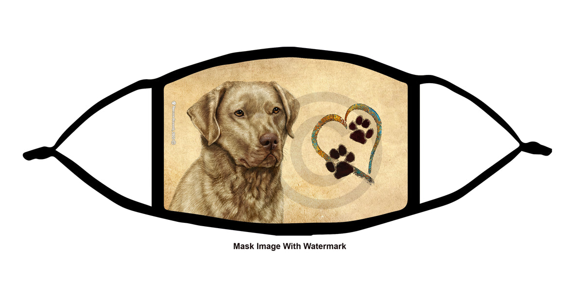 Chesapeake Bay Retriever (Dead Grass) Face Mask