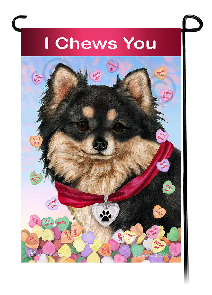 Chihuahua Valentine Sweetheart Garden Flags