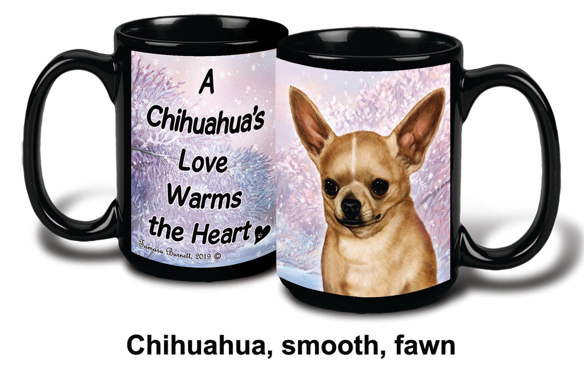 Chihuahua Fawn Winter Mug 15 oz