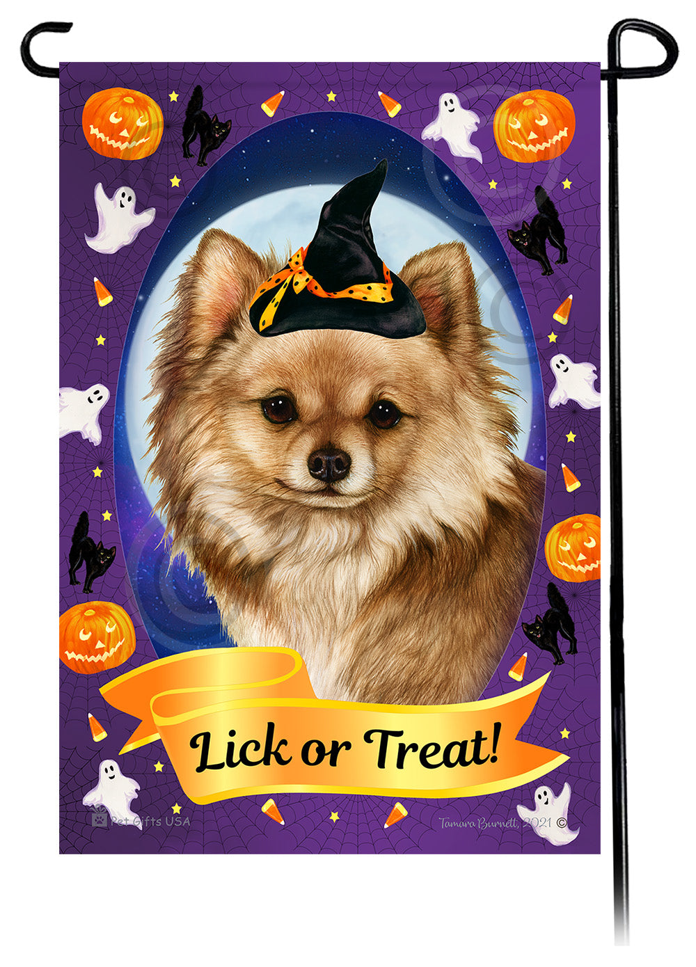 Chihuahua Halloween Howls - Garden Flag