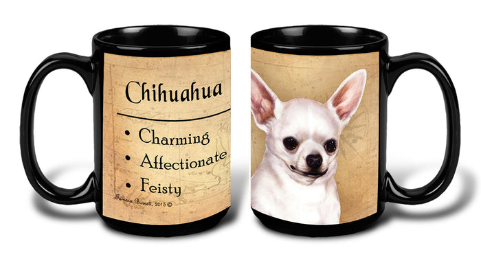 Chihuahua White - My Faithful Friends Mug 15 oz