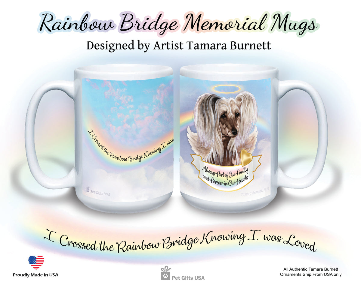 Chinese Crested Hairless Memorial Mug 15 oz