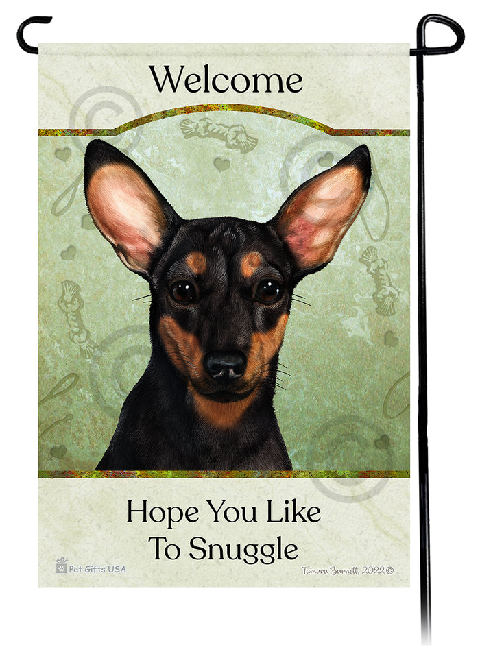 Chiweenie Hope You Like To Snuggle Garden Flags