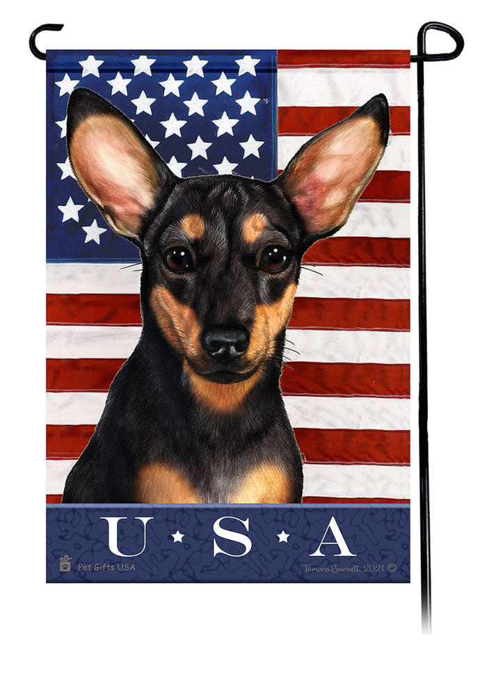 Chiweenie True Blue Garden Flags