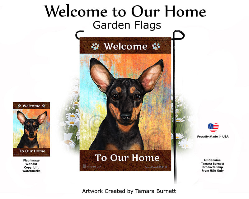 Chiweenie Welcome To Our Home Garden Flags
