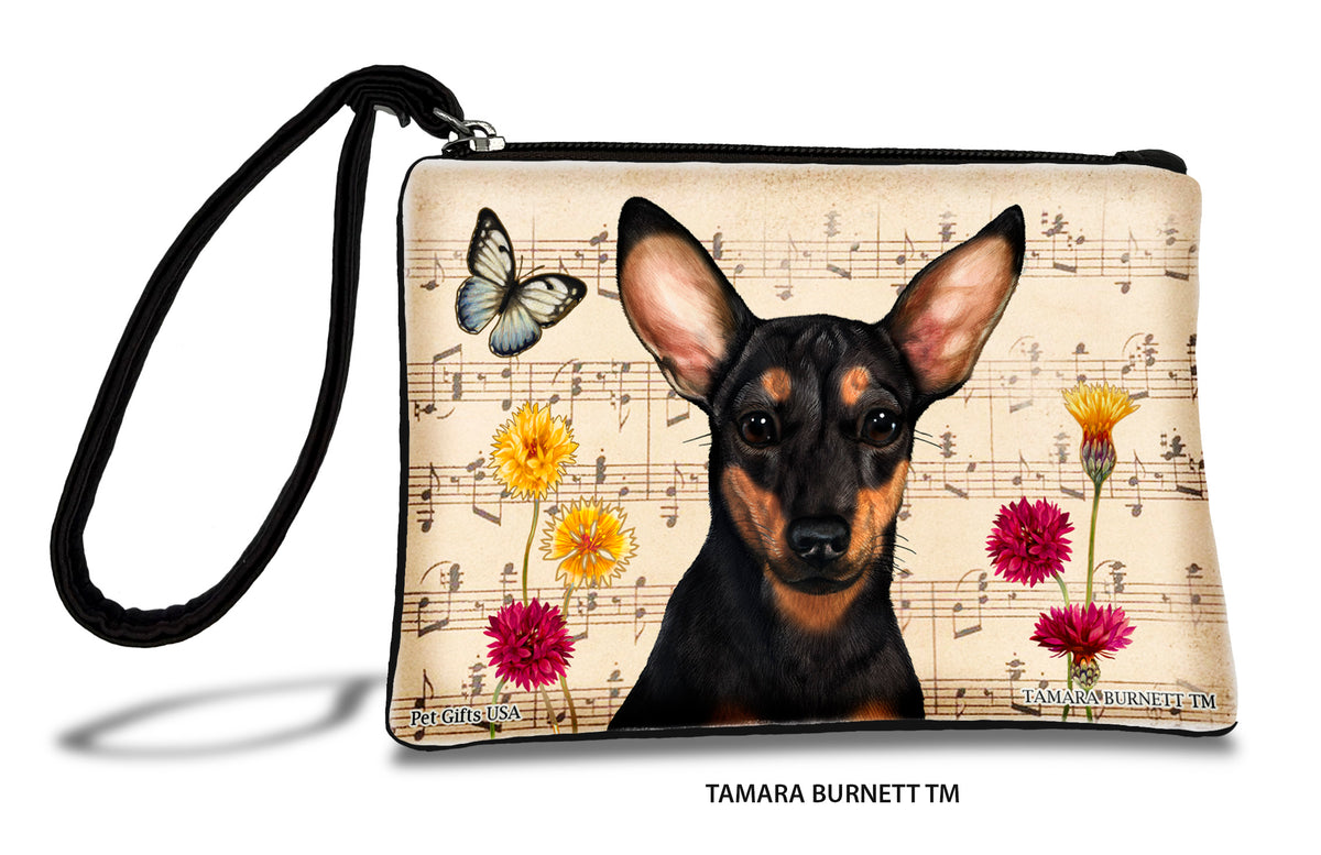 Chiweenie Black And Tan Zippees Pet Pouch