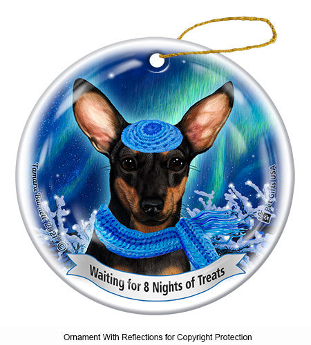 Chiweenie Hanukkah Ornament