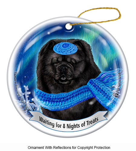 Chow Chow Hanukkah Ornament