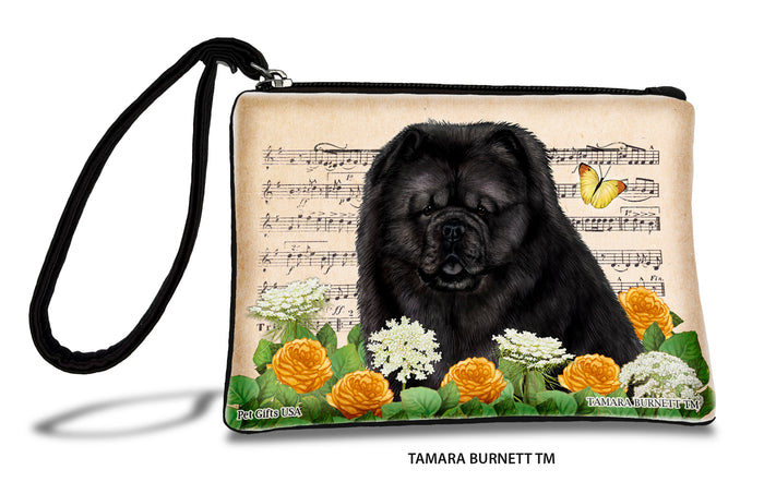 Chow Chow Black Zippees Pet Pouch