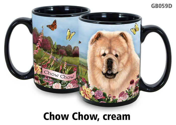 Chow Chow Cream - Garden Party Fun Mug 15 oz