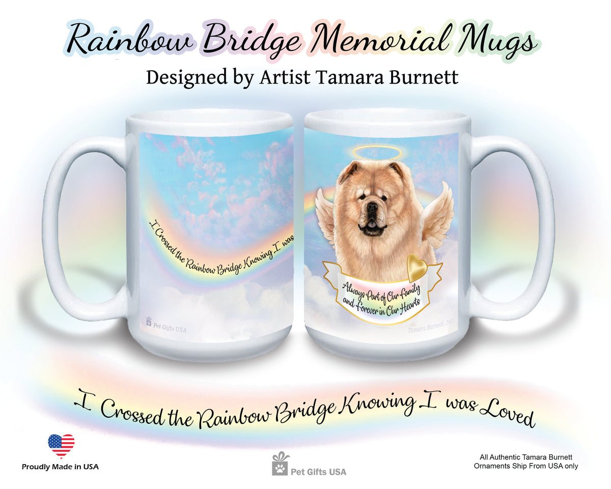 Chow Chow Cream Memorial Mug 15 oz