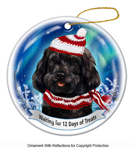 Cockapoo 12 Days of Treats Ornament