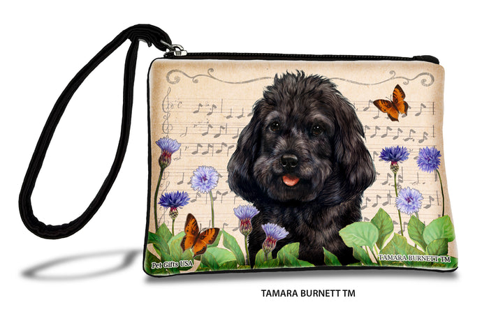 Cockapoo Black Zippees Pet Pouch