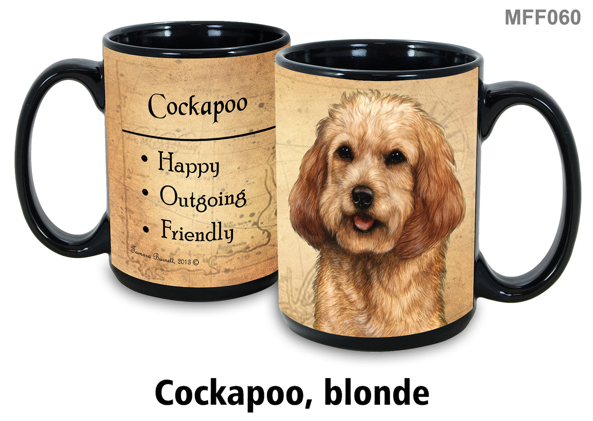 Cockapoo (Buff) - My Faithful Friends Mug 15 oz