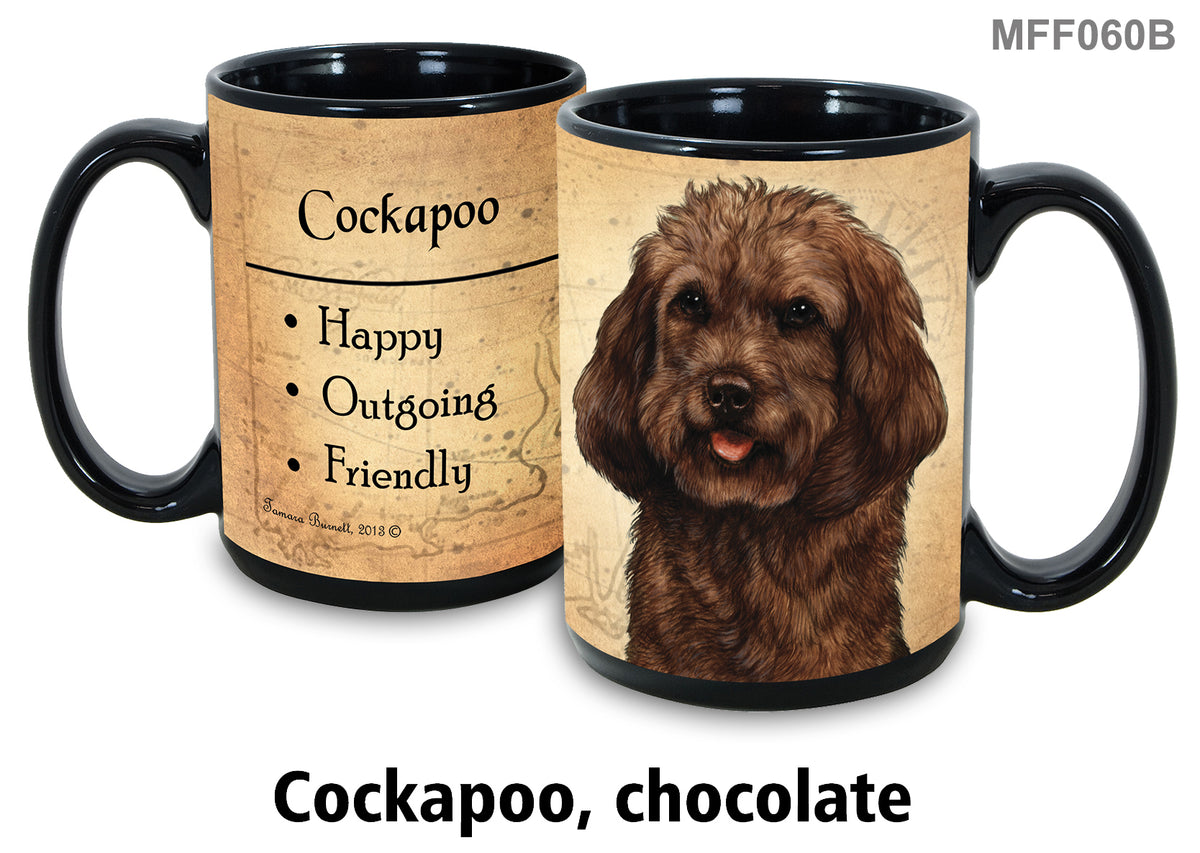 Cockapoo (Chocolate) - My Faithful Friends Mug 15 oz