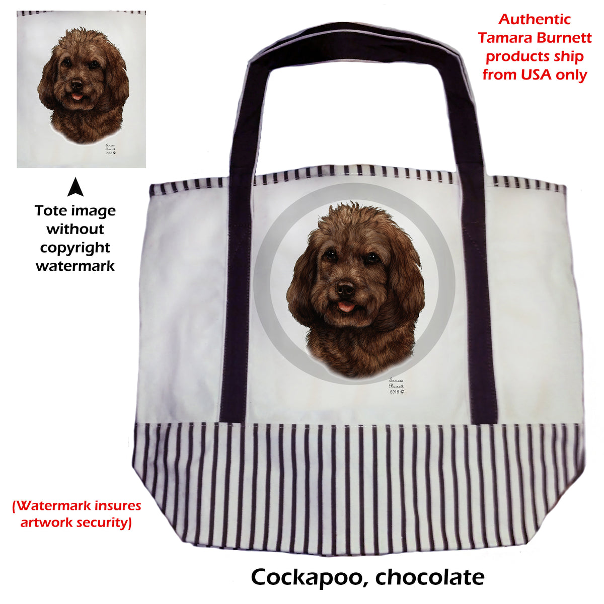 Cockapoo - Tote Bag