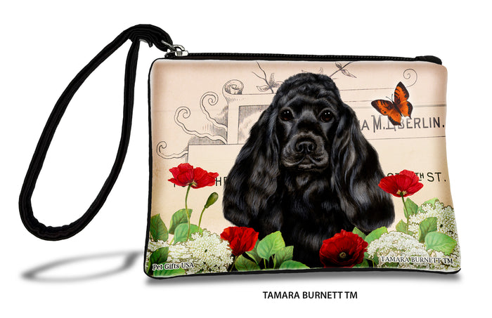 Cocker Spaniel Black Zippees Pet Pouch