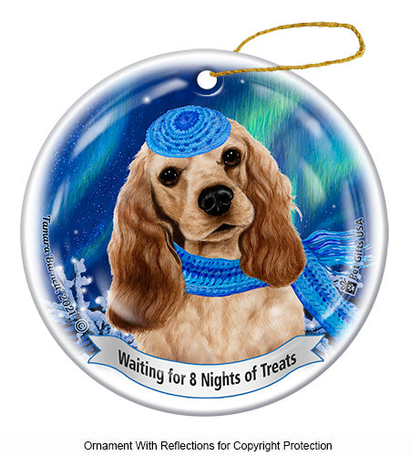 Cocker Spaniel Buff Ornament
