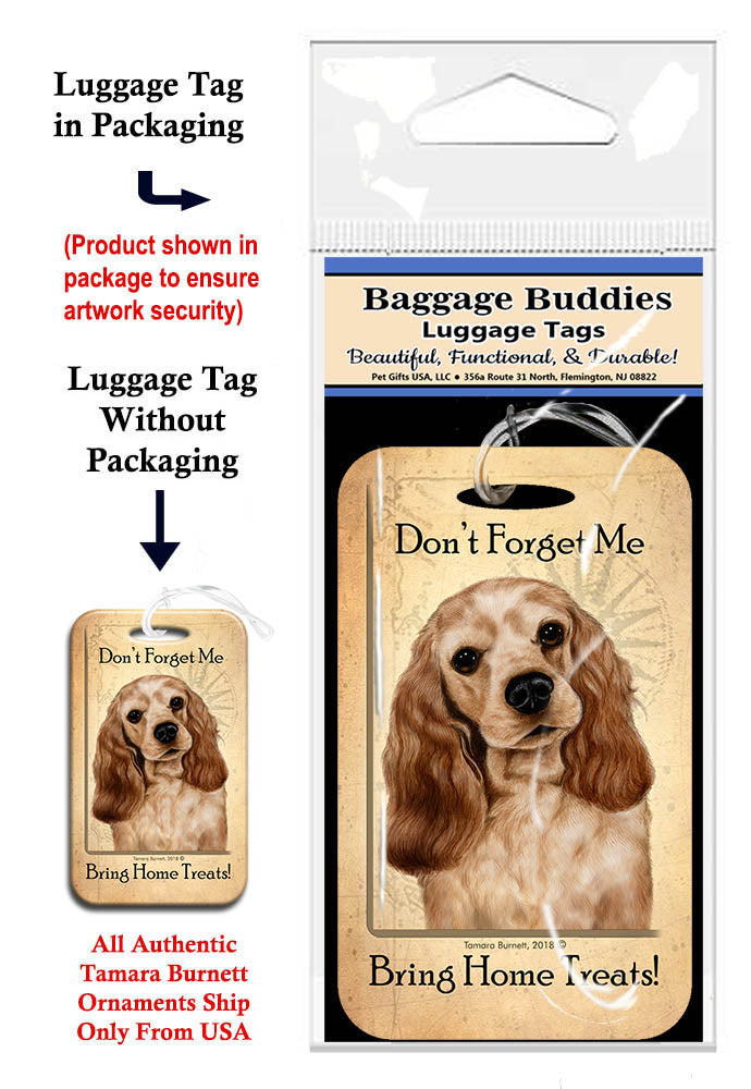 Cocker Spaniel Baggage Buddies