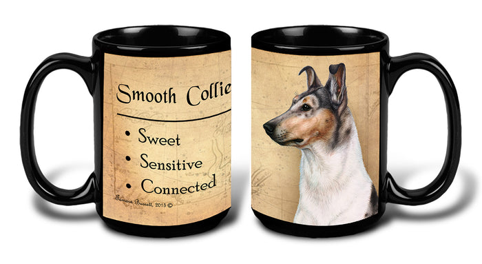 Smooth Collie Blue Merle - My Faithful Friends Mug 15 oz