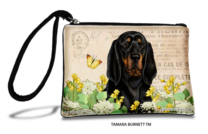 Coonhound (Black And Tan) Zippees Pet Pouch