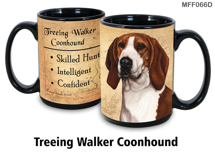 Coonhound (Treeing Walker) - My Faithful Friends Mug 15 oz