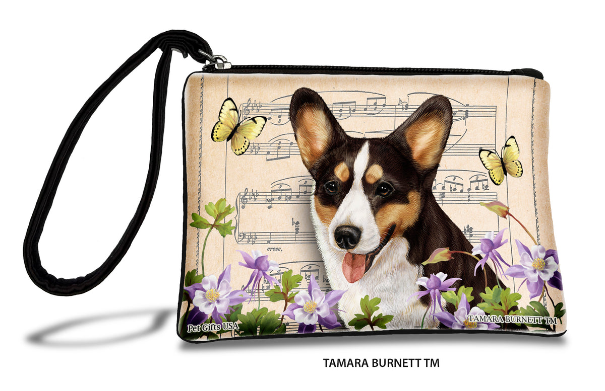 Corgi Cardigan Tri Zippees Pet Pouch