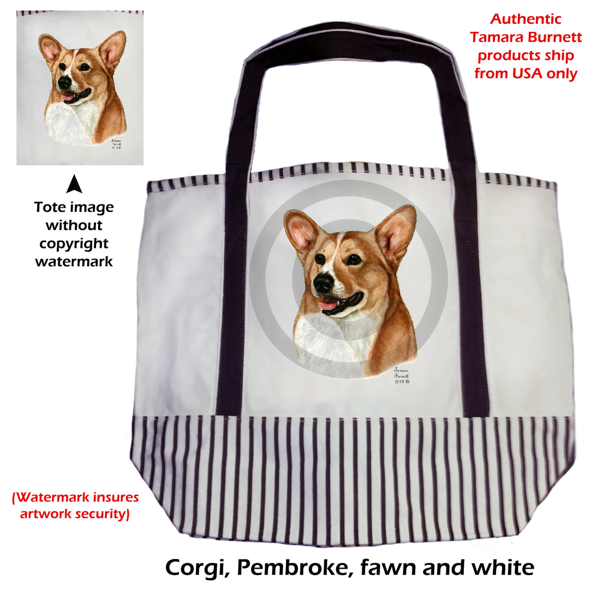 Corgi - Tote Bag