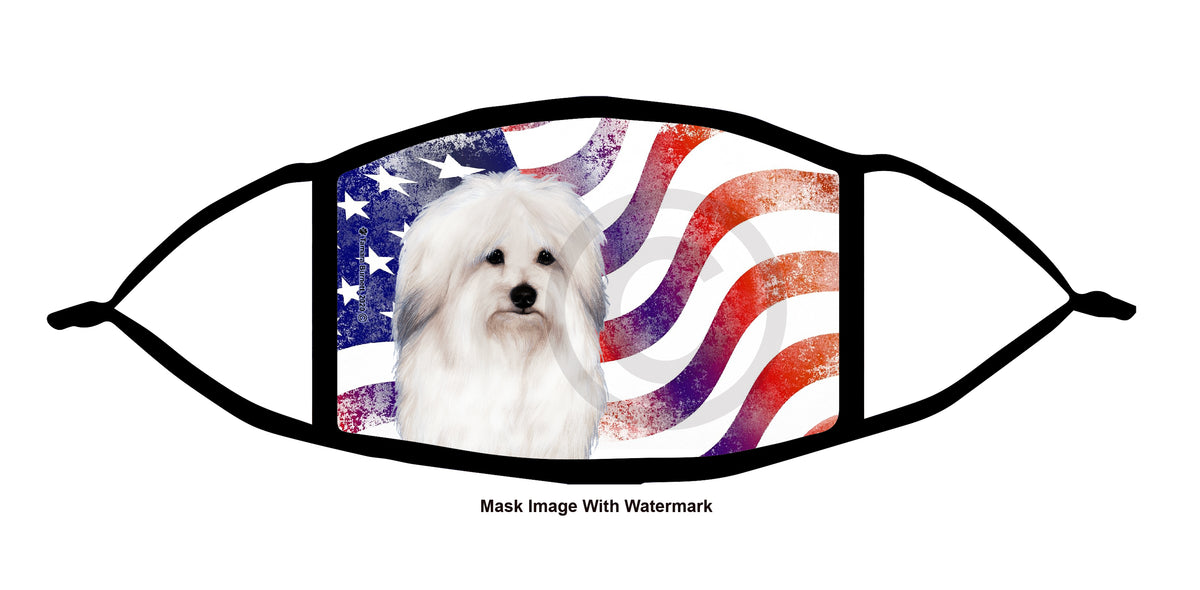 Coton de Tulear Face Mask