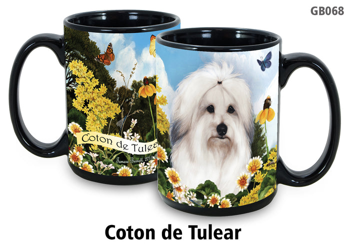 Coton de Tulear - Garden Party Fun Mug 15 oz